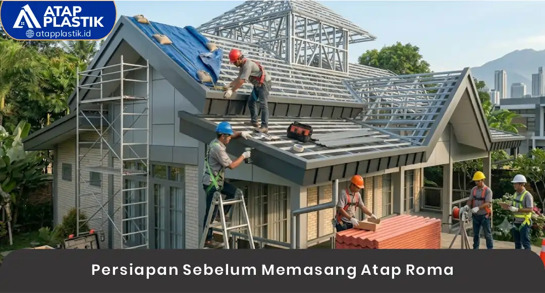 Persiapan Sebelum Memasang Atap