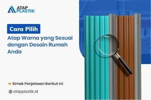 Cara Pilih Atap Warna