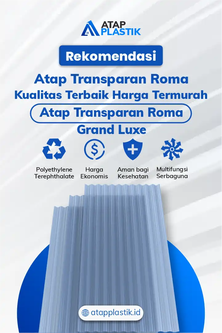 Rekomendasi Atap Transparan Roma Kualitas Terbaik Harga Termurah