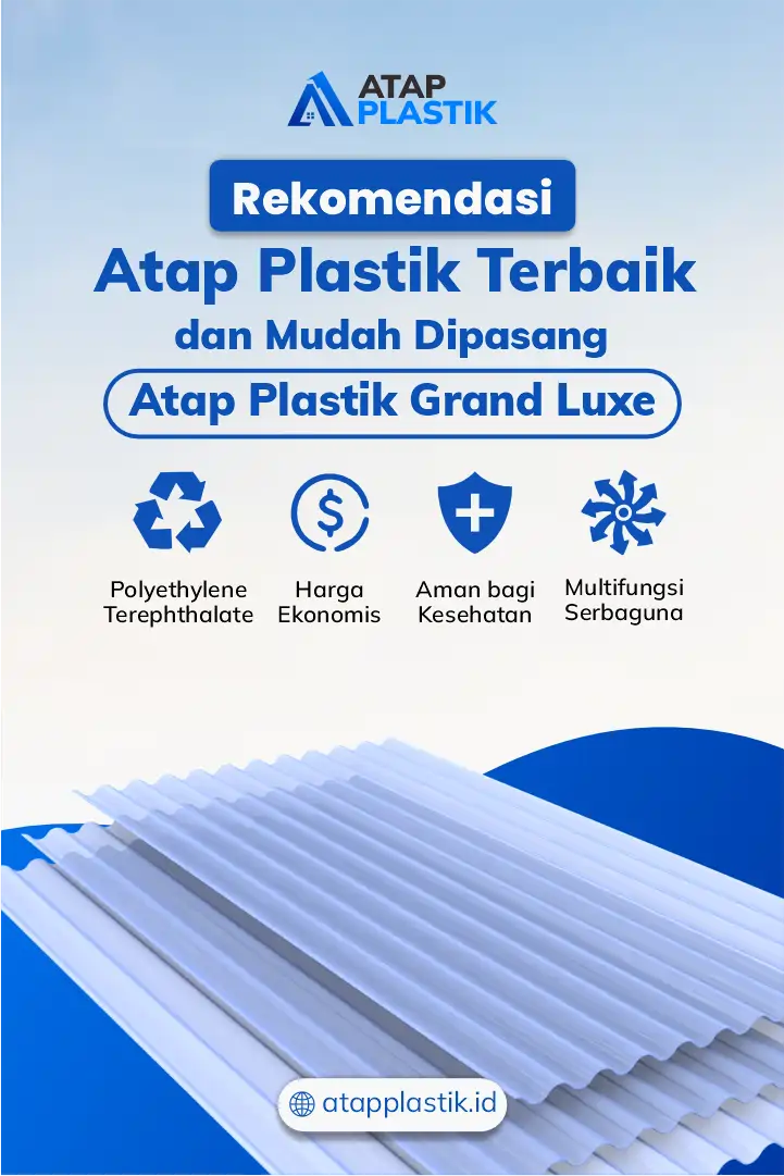 Rekomendasi Atap Plastik Terbaik dan Mudah Dipasang