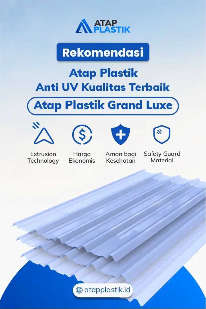 Rekomendasi Atap Plastik Anti UV Kualitas Terbaik