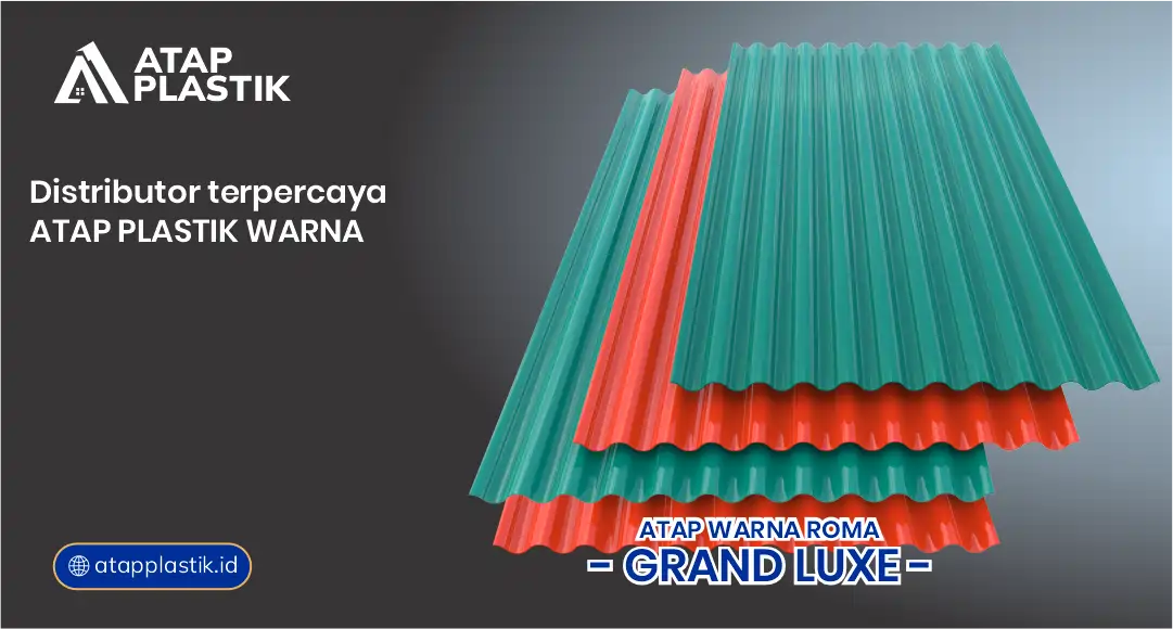 Distributor Terpercaya Atap Plastik Warna