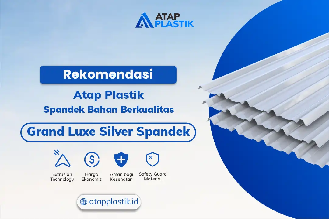 Rekomendasi Atap Plastik Spandek Bahan Berkualitas
