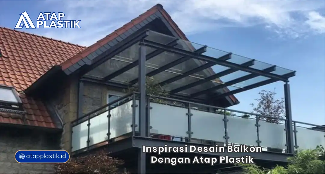 Inspirasi Desain Balkon dengan Atap Plastik