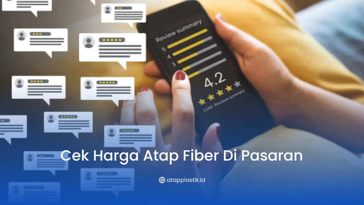 Cek Harga Atap Fiber di Pasaran