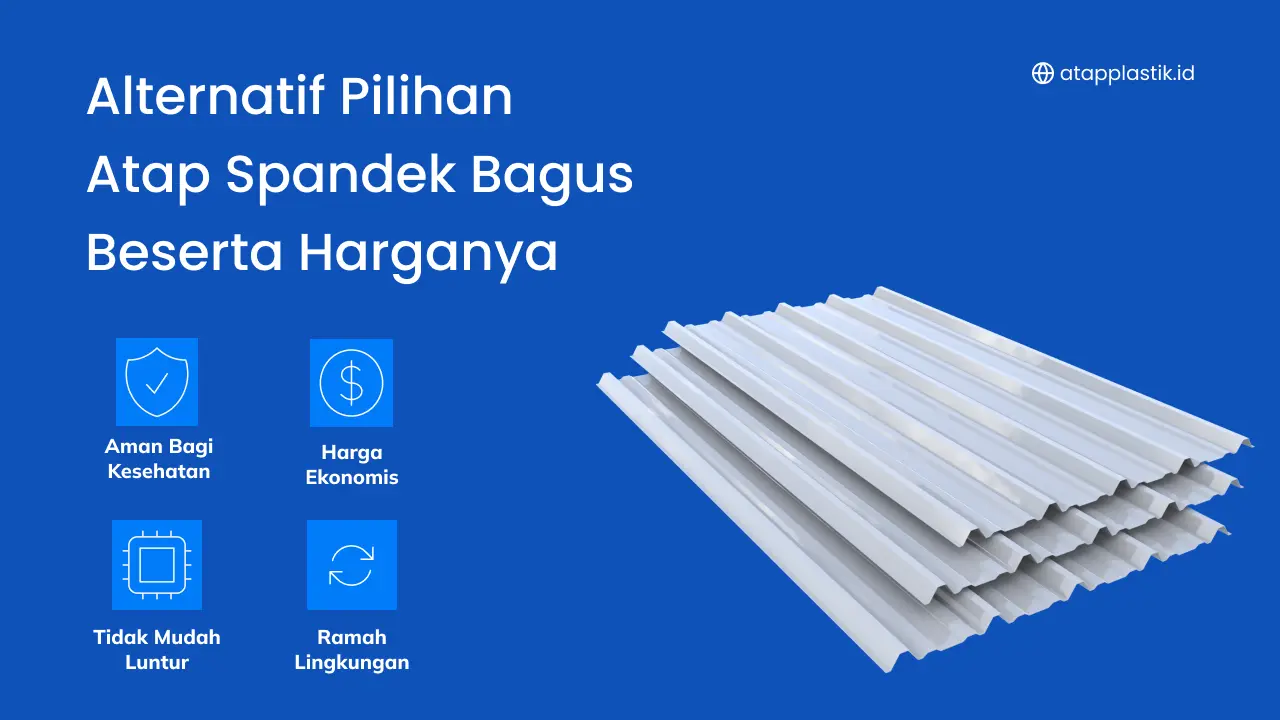 Alternatif Pilihan Atap Spandek Bagus Beserta Harganya