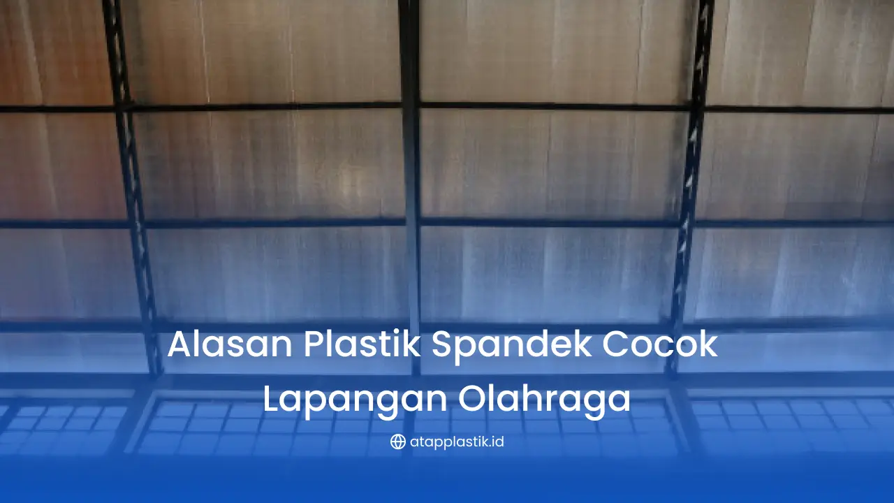 Alasan Plastik Spandek Cocok Lapangan Olahraga