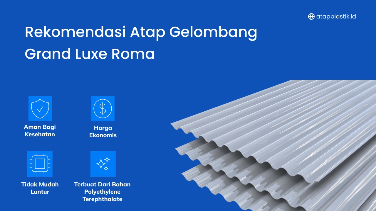 Rekomendasi Atap Gelombang Grand Luxe Roma