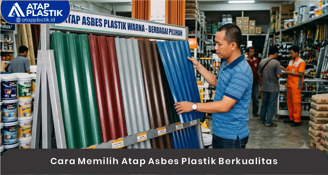 03 Cara Memilih Atap Asbes Plastik Berkualitas
