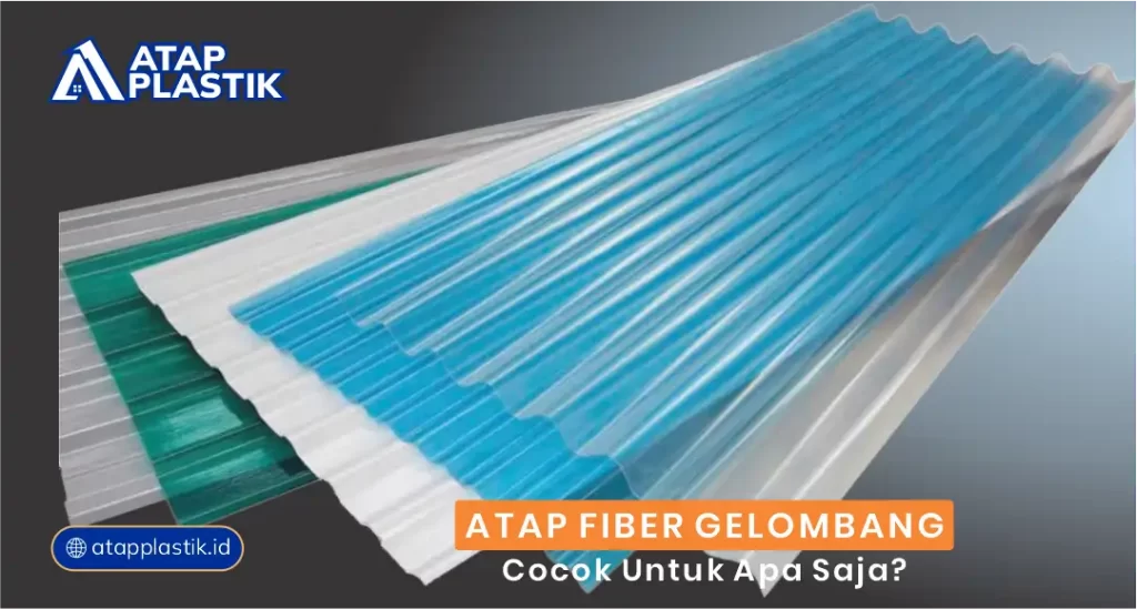 atap fiber gelombang