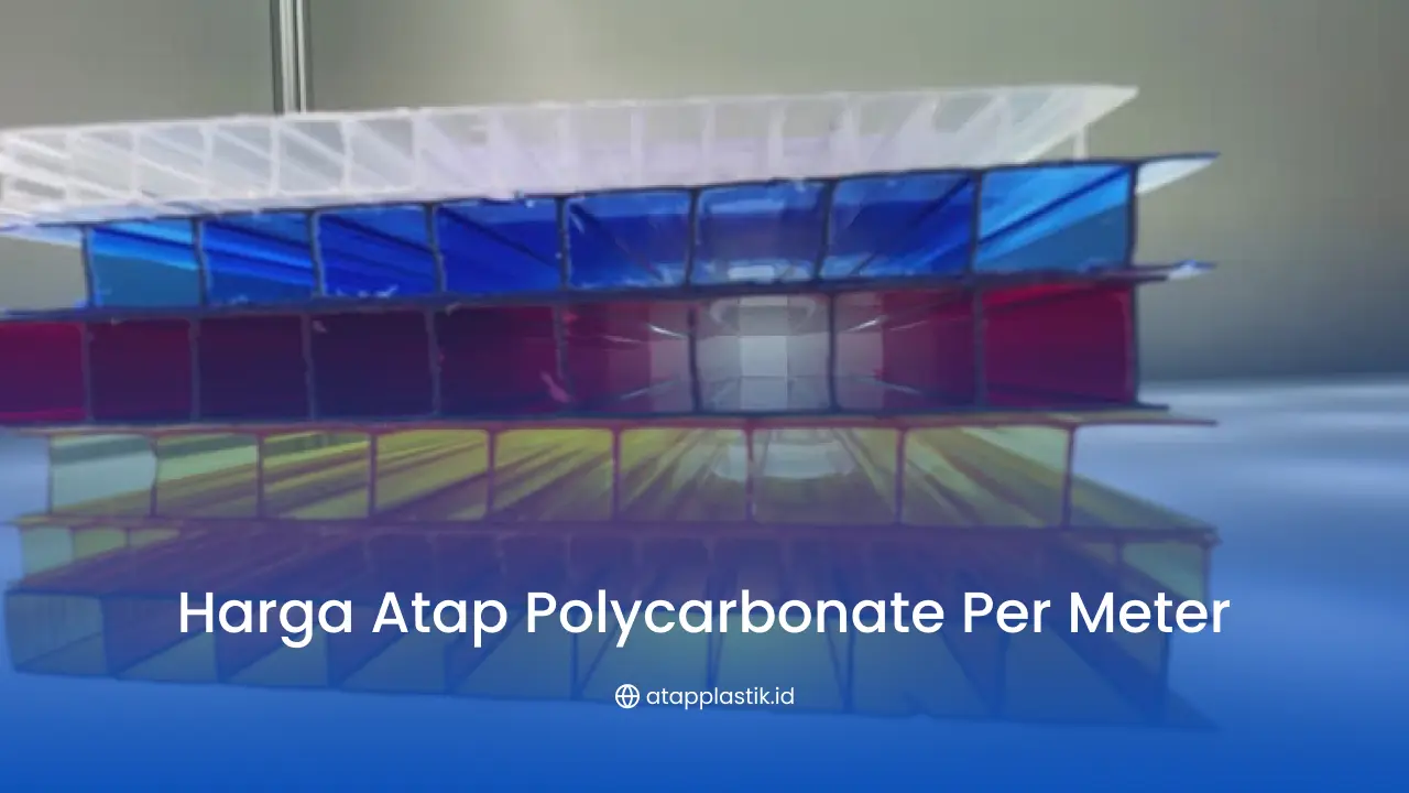 Harga Atap Polycarbonate Per Meter