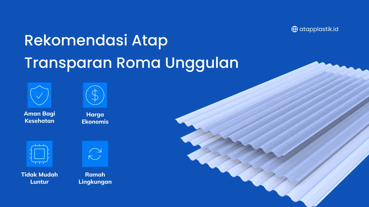 Rekomendasi Atap Transparan Roma Unggulan