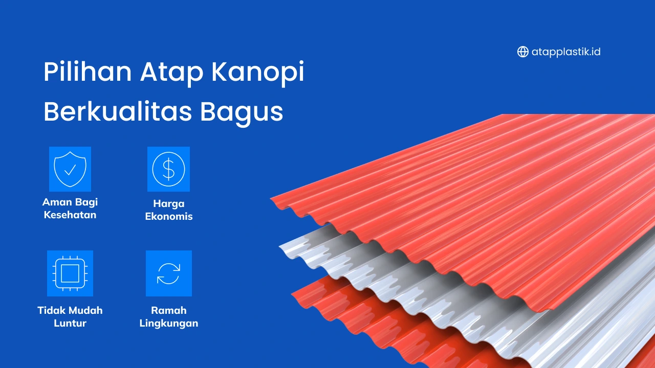 Pilihan Atap Kanopi Berkualitas Bagus