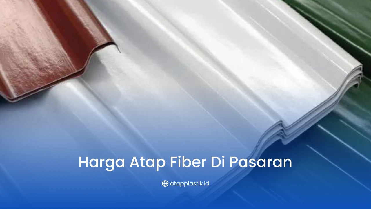 Harga Atap Fiber di Pasaran