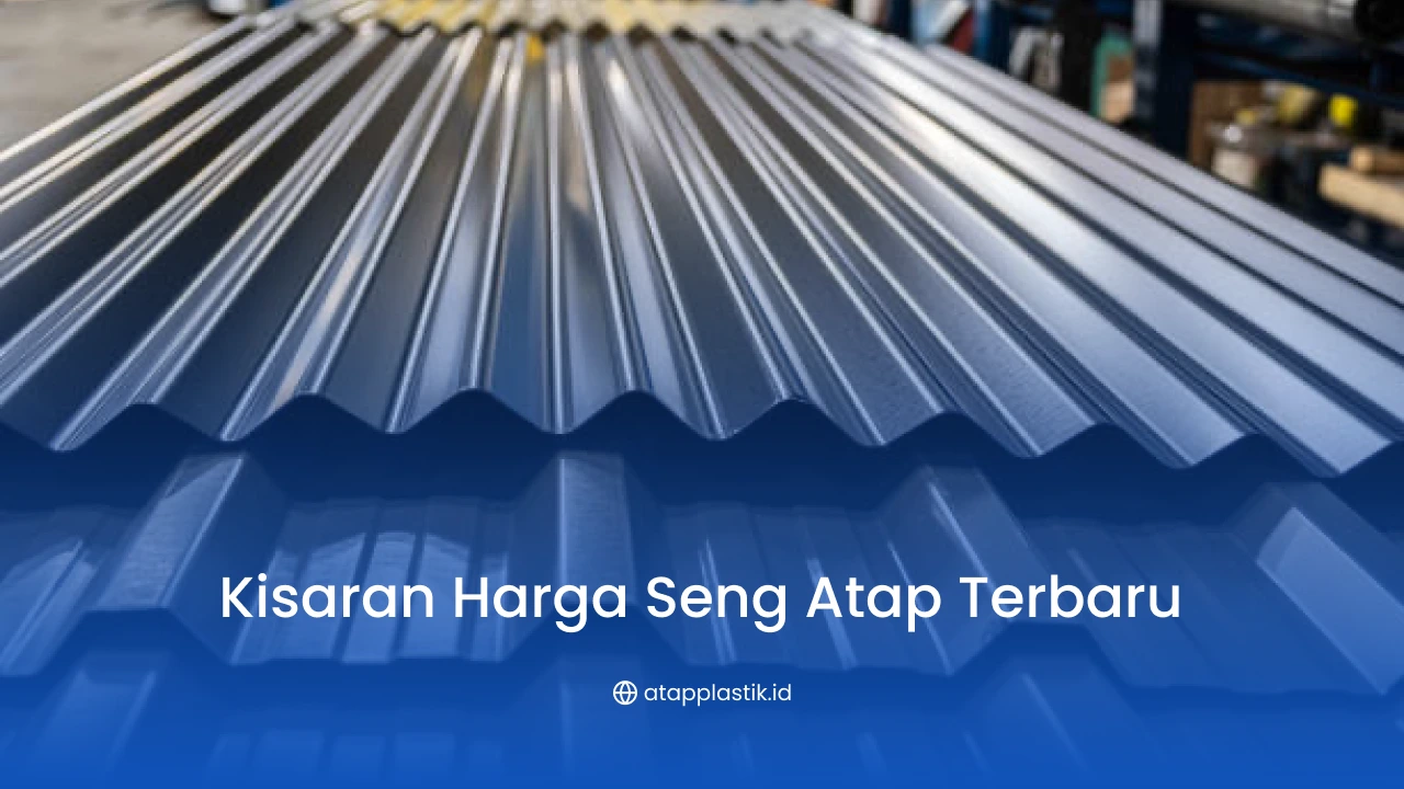 Kisaran Harga Seng Atap Terbaru