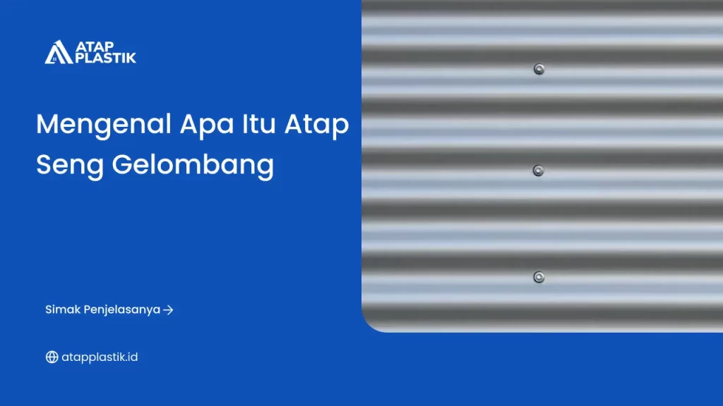 Atap seng gelombang