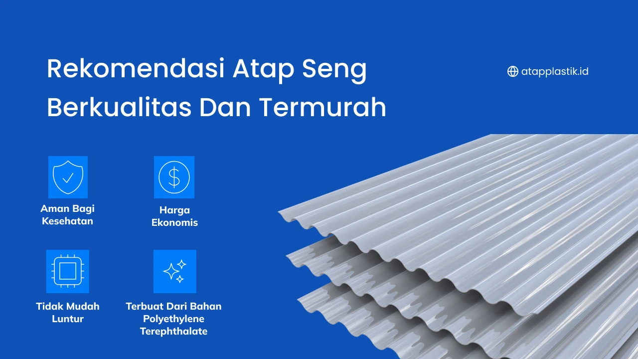 Rekomendasi Atap Seng Berkualitas Dan Termurah