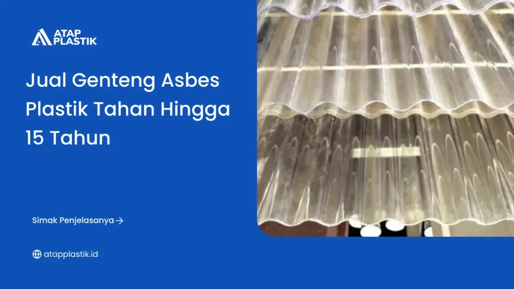 genteng asbes plastik