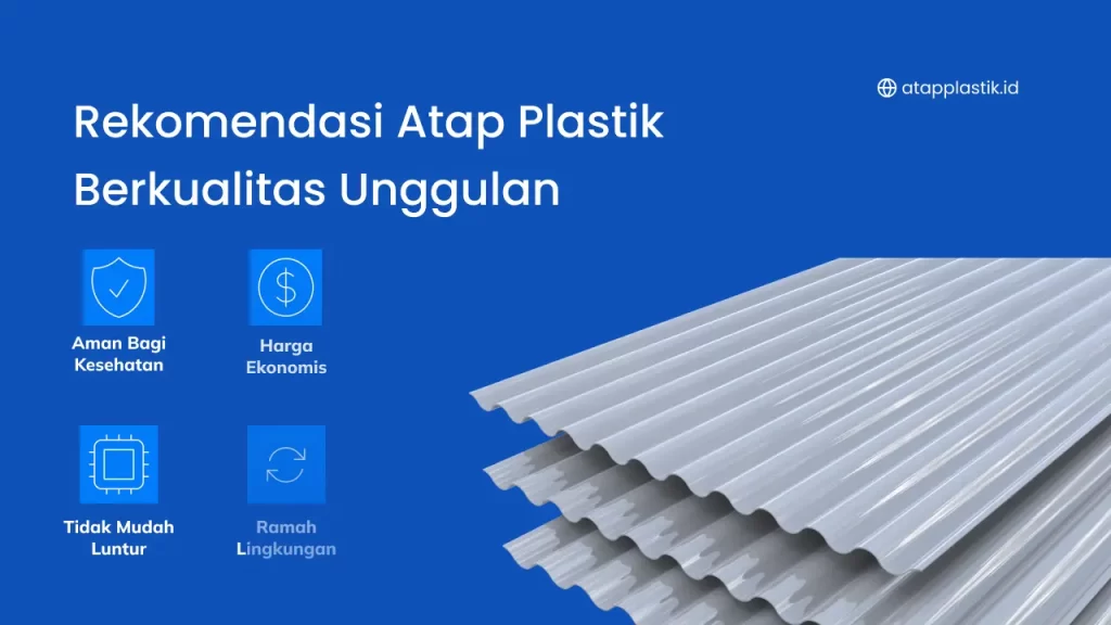 Rekomendasi Genteng Plastik Berkualitas Unggulan