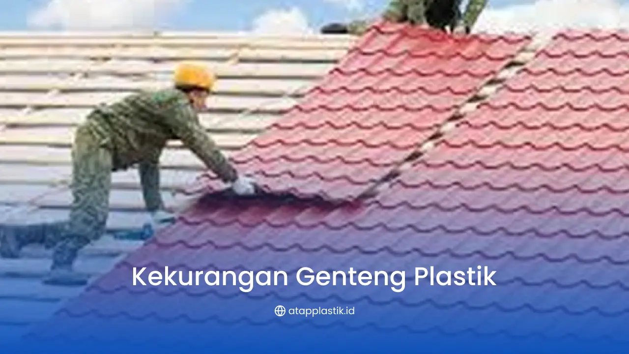 Kekurangan Genteng Plastik