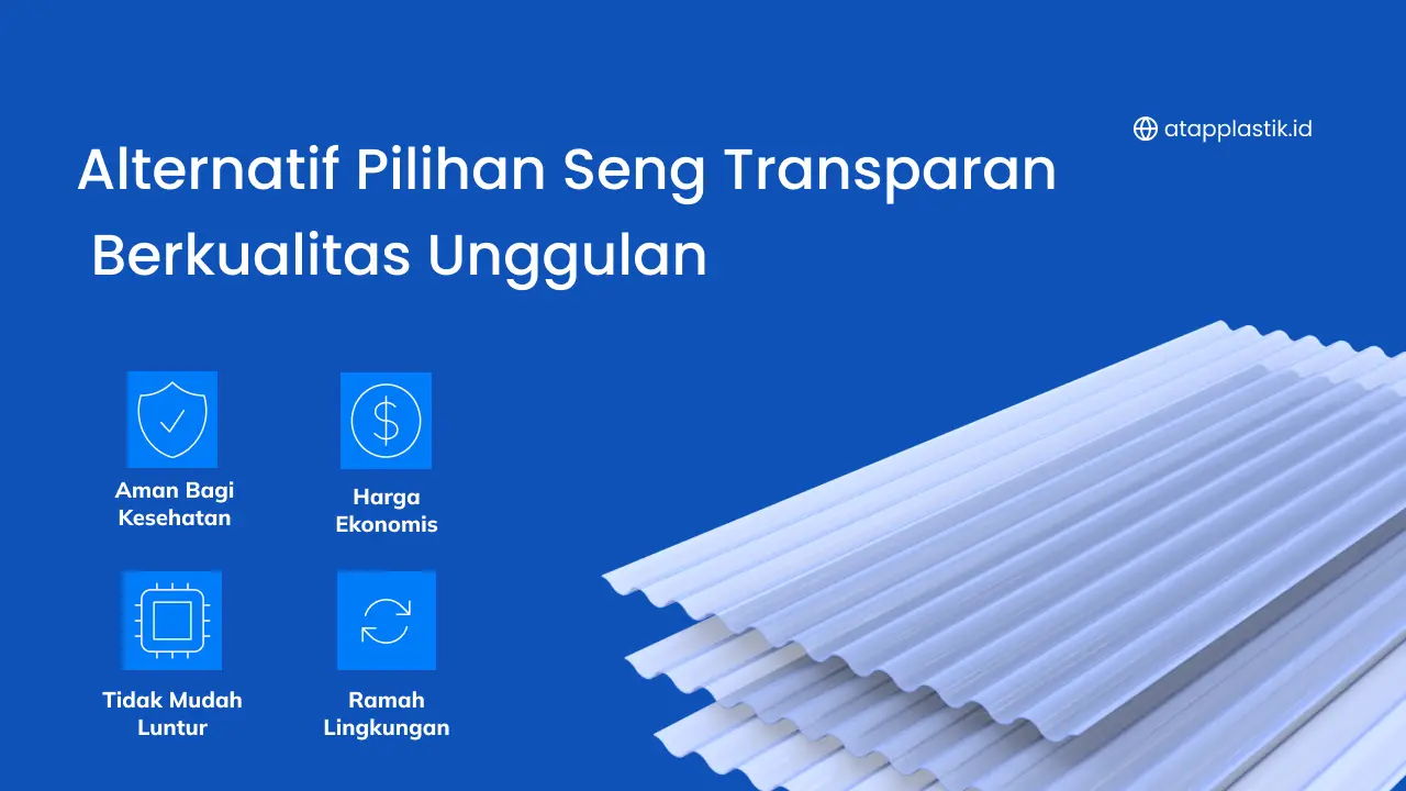 Alternatif Pilihan Seng Transparan Berkualitas Unggulan
