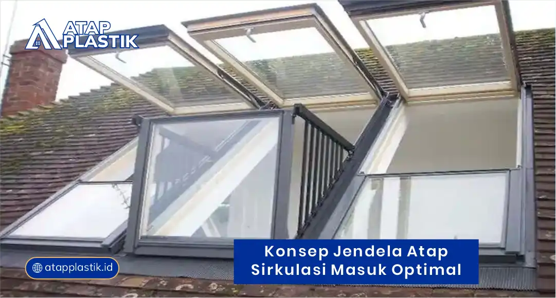 Konsep Jendela Atap Sirkulasi Masuk Optimal