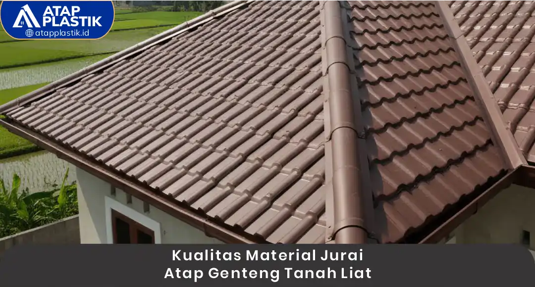 1. Kualitas Material Jurai Atap Genteng Tanah Liat