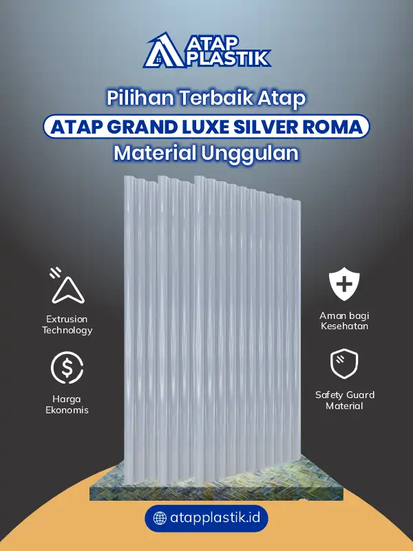 3. Pilihan Terbaik Atap Grand Luxe Silver Roma Material Unggulan