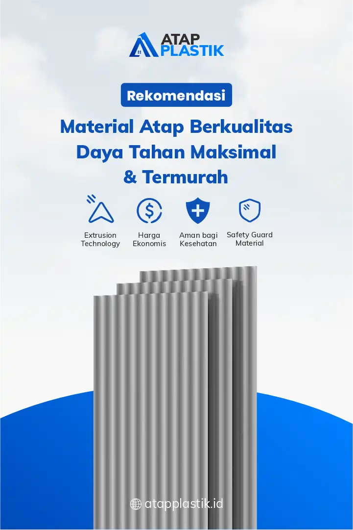Rekomendasi Material Atap Berkualitas Daya Tahan Maksimal dan Termurah