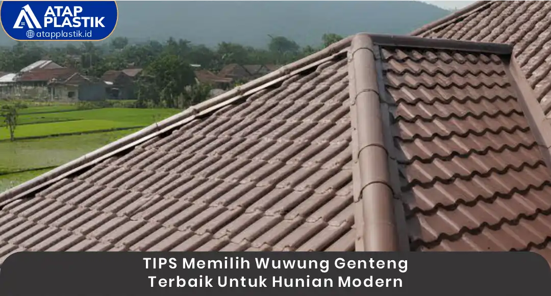 Tips Memilih Wuwung Genteng Terbaik untuk Hunian Modern