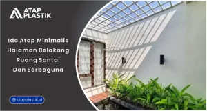 Ide Atap Minimalis Halaman Belakang Ruang Santai & Serbaguna