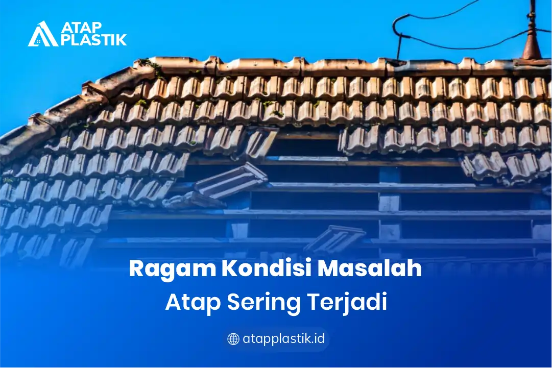 1. Ragam Kondisi Masalah Atap Sering Terjadi