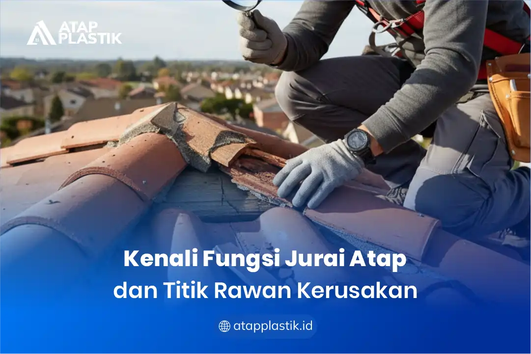 1. Kenali Fungsi Jurai Atap dan Titik Rawan Kerusakan