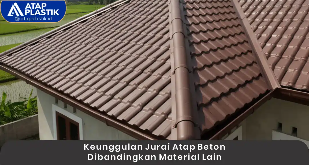 2. Keunggulan Jurai Atap Beton Dibanding Material Lain