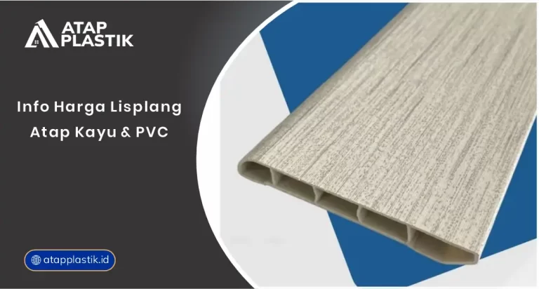 Info Harga Lisplang Atap Kayu dan PVC