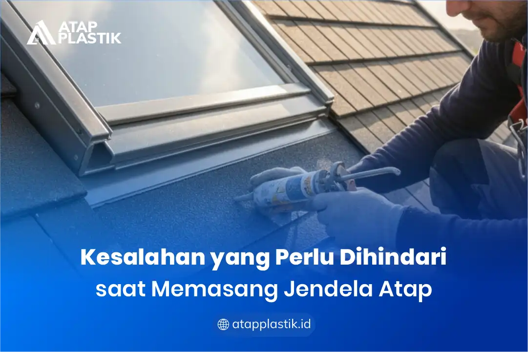 Kesalahan yang Perlu Dihindari saat Memasang Jendela Atap