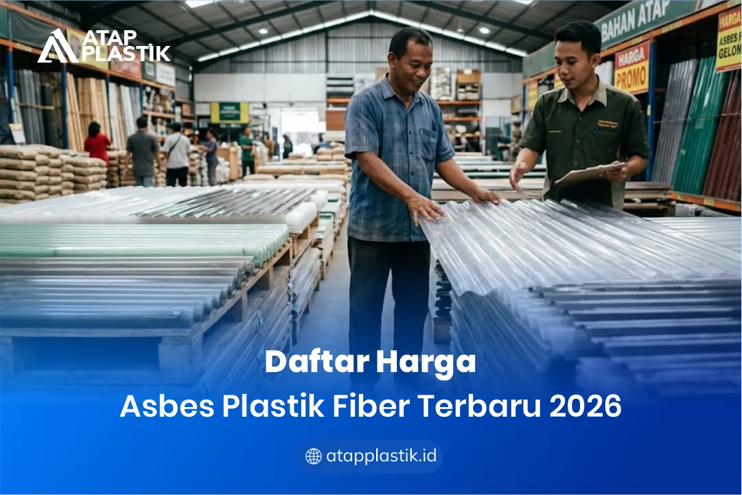 Daftar Harga Asbes Plastik Fiber Terbaru 2026