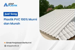 Jual Seng Plastik PVC 100_ Murni dan Murah