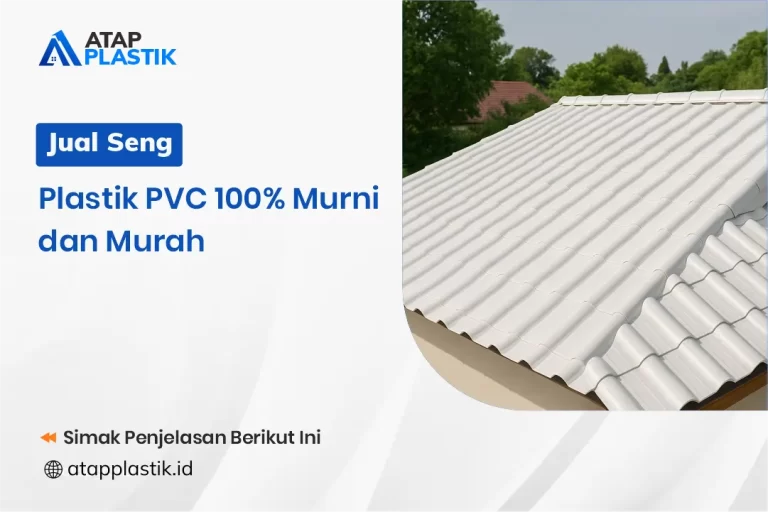 Jual Seng Plastik PVC 100_ Murni dan Murah