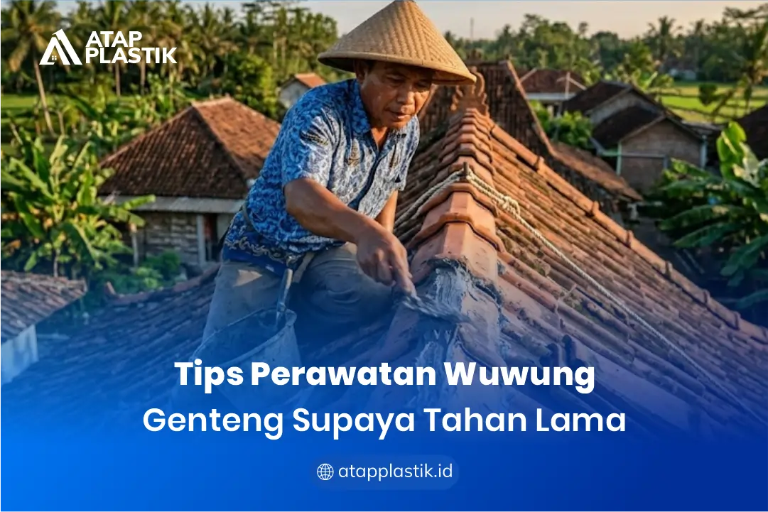 Tips Perawatan Wuwung Genteng Supaya Tahan Lama