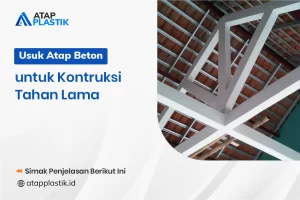 Usuk Atap Beton untuk Konstruksi Tahan Lama