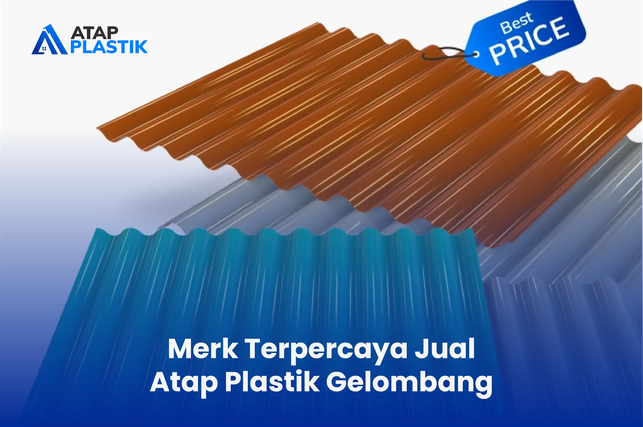 2. Merk Terpercaya Jual Atap Plastik Gelombang