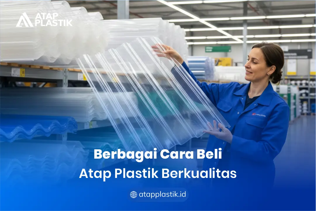 Berbagai Cara Beli Atap Plastik Berkualitas