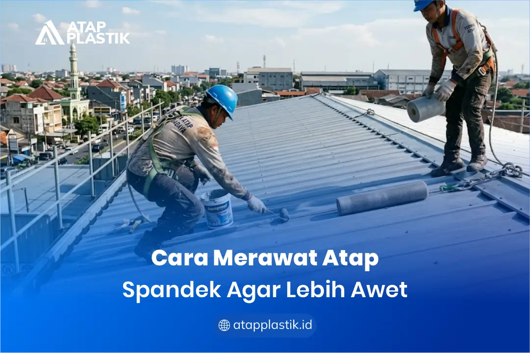 Cara Merawat Atap Spandek Agar Lebih Awet