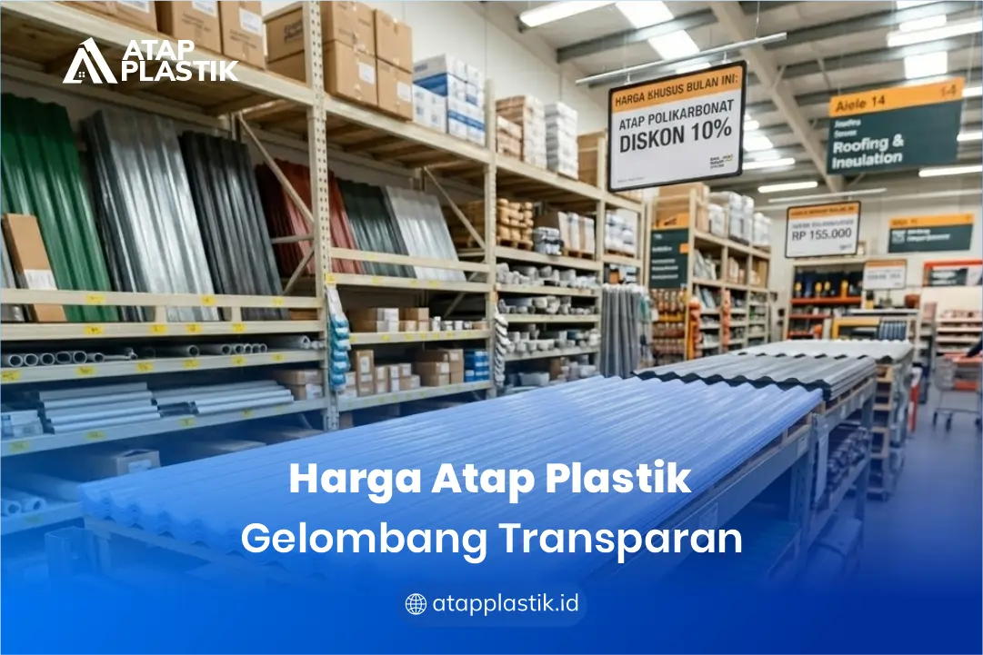 Harga Atap Plastik Gelombang Transparan