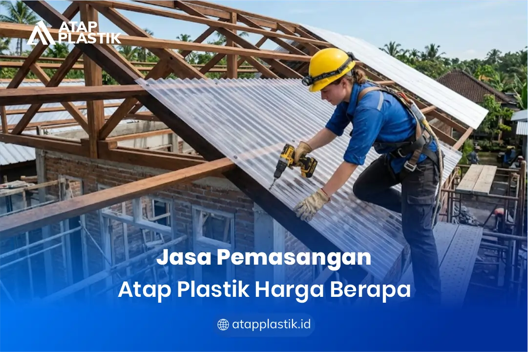 Jasa Pemasangan Atap Plastik Harga Berapa