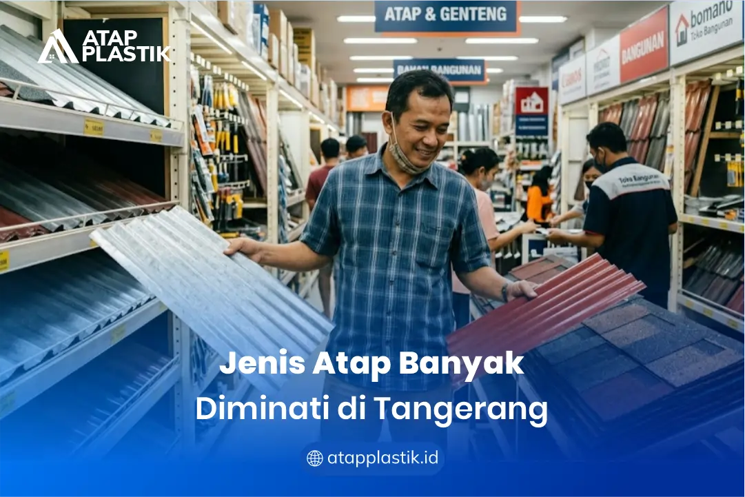 Jenis Atap Banyak Diminati di Tangerang