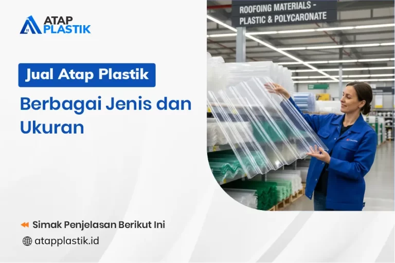 Jual Atap Plastik Berbagai Jenis dan Ukuran