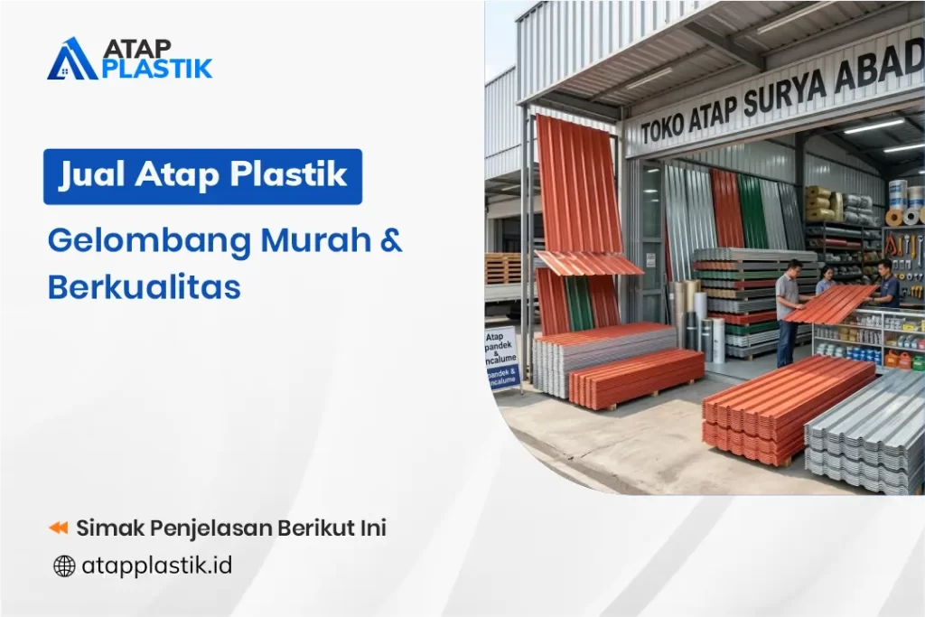 Jual Atap Plastik Gelombang Murah & Berkualitas