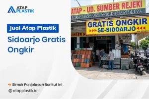Jual Atap Plastik Sidoarjo Gratis Ongkir